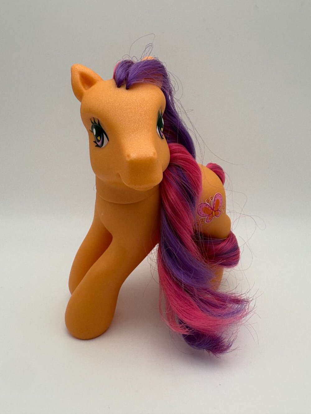 My Little Pony (MLP) Scootaloo G3 2007 Butterflies Orange Pink 5" (MLP: LOT1-10)